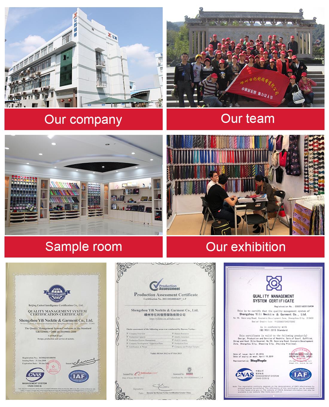 Shengzhou YILI Kravat ve Konfeksiyon A.Ş., Ltd Exhibition.jpg Shengzhou YILI Necktie&Garment Co.,Ltd Exhibition.jpg