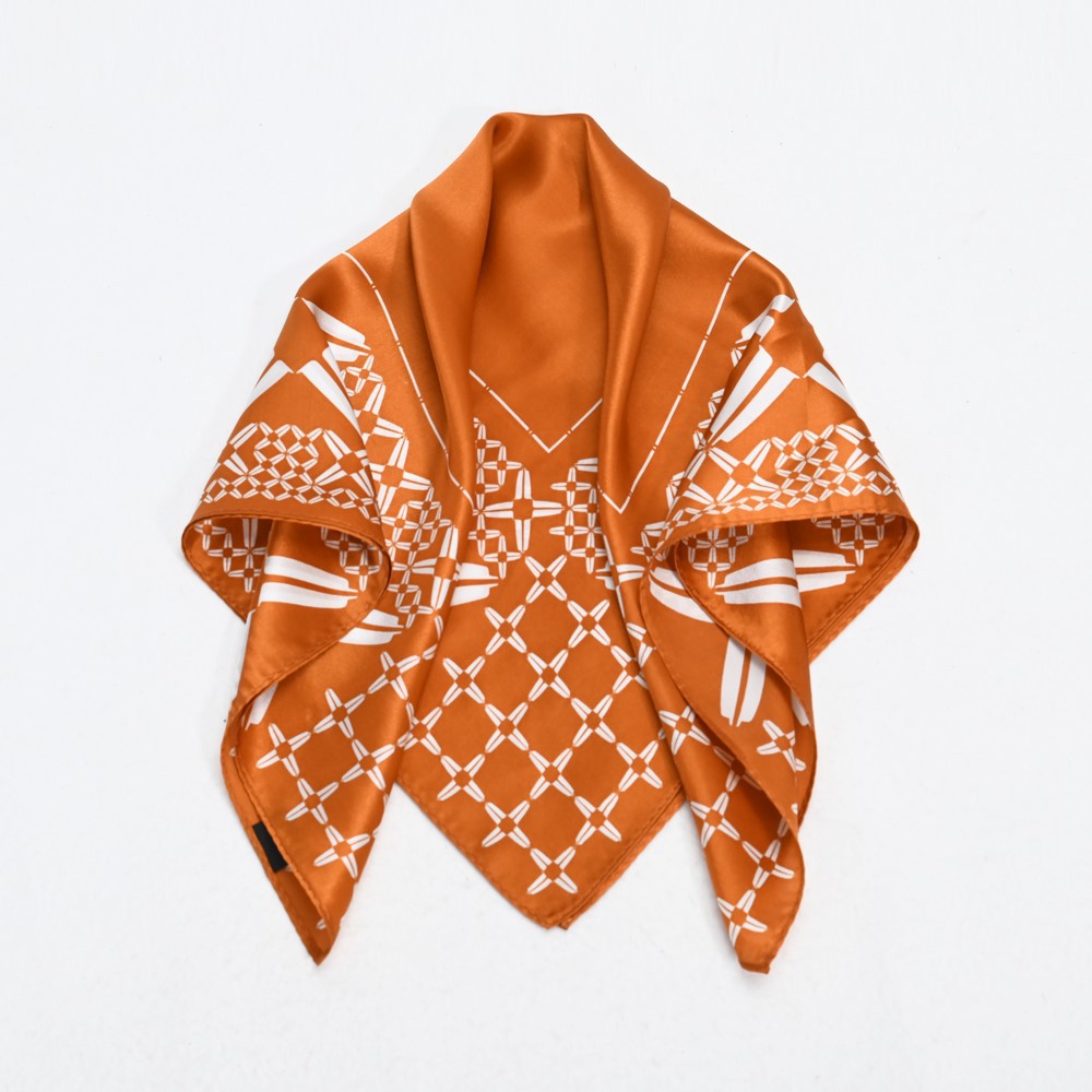 Silk orange scarf Silk orange scarf