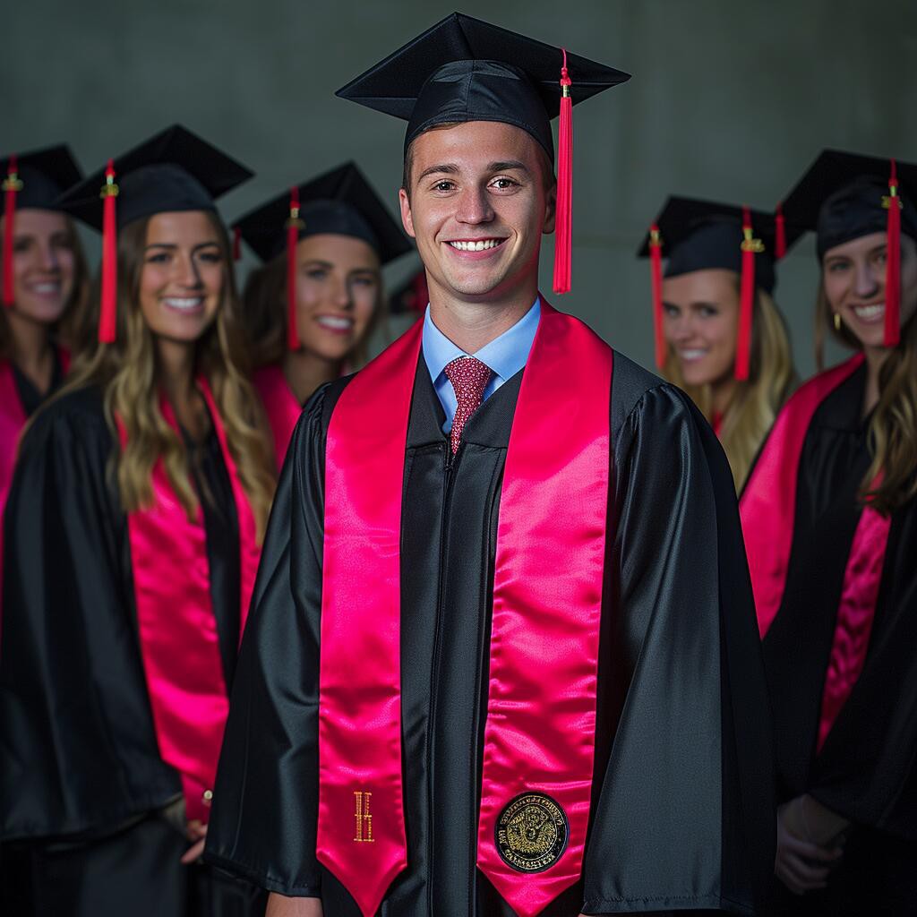 graduation neck sash 4 graduation neck sash 4